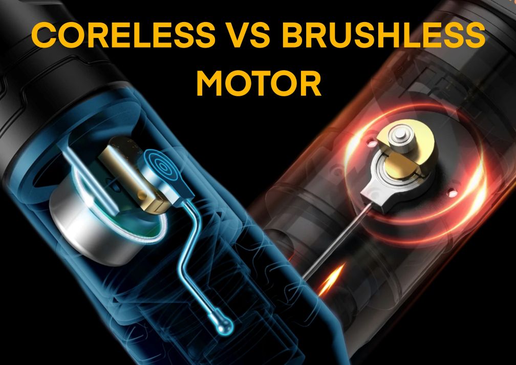 Brashless vs coreless motor - článok
